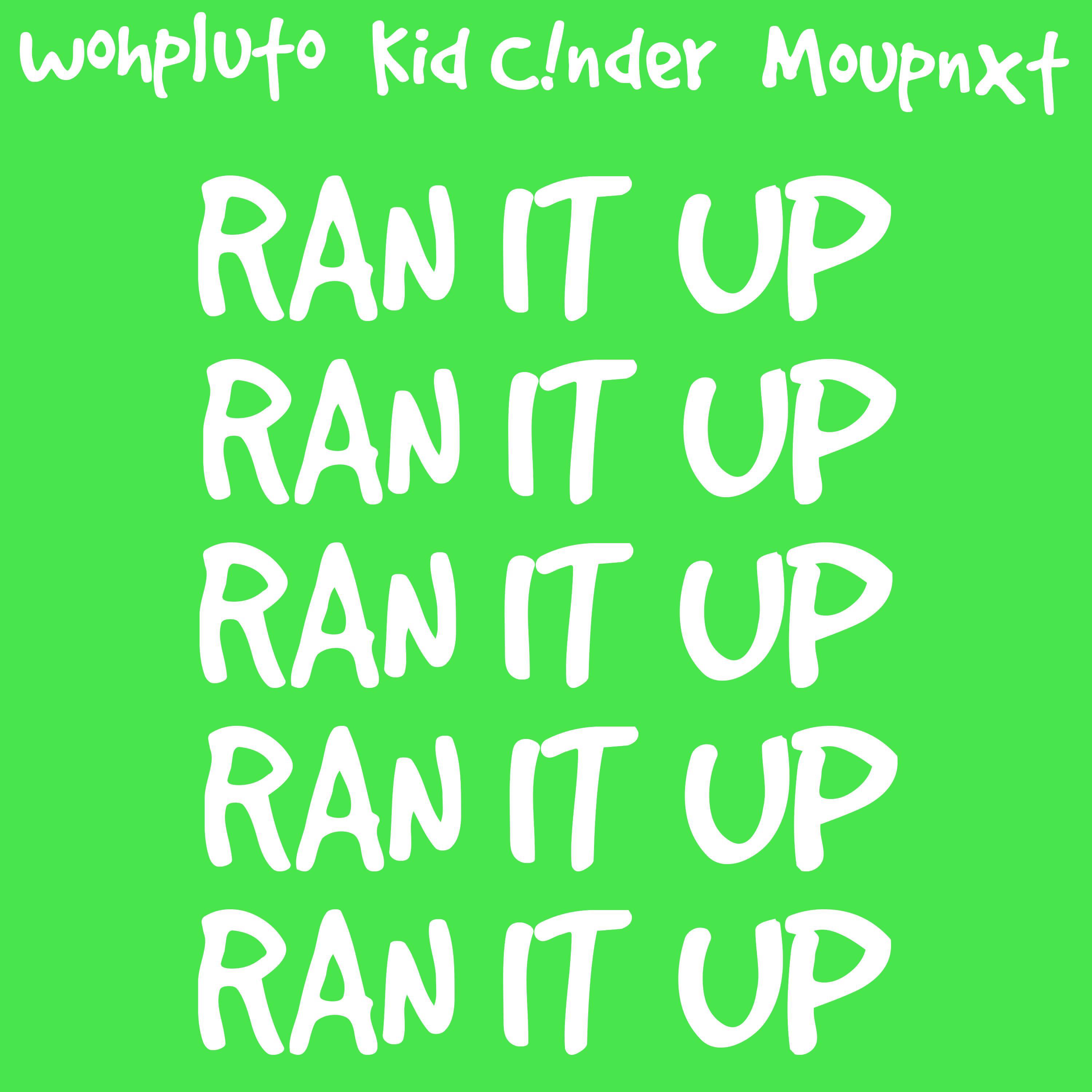 wohpluto - Ran It Up (feat. Kid C!nder & Moupnxt)