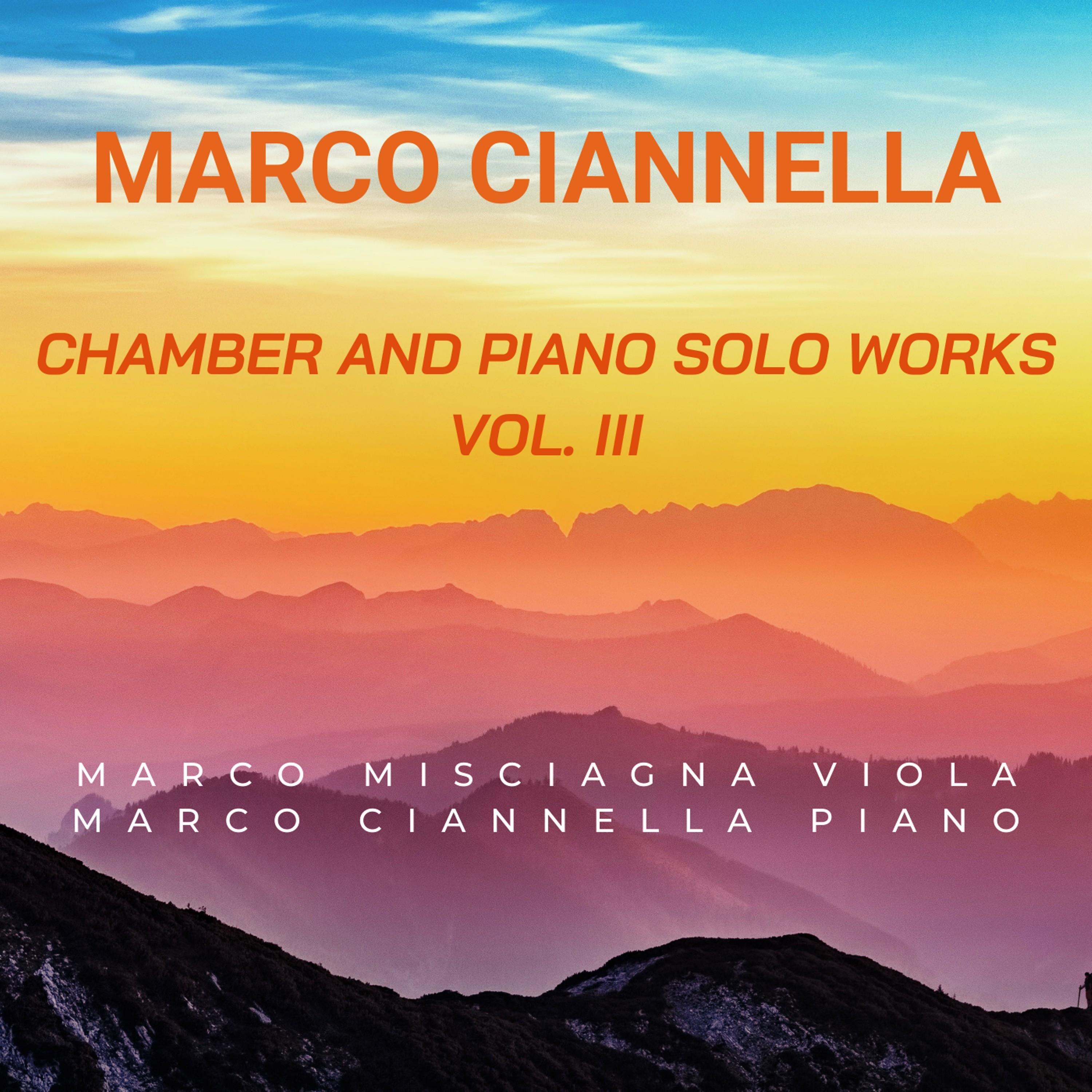 Chamber and Piano Solo Works, Vol. 3