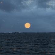 海浪 夜晚 窃窃私语