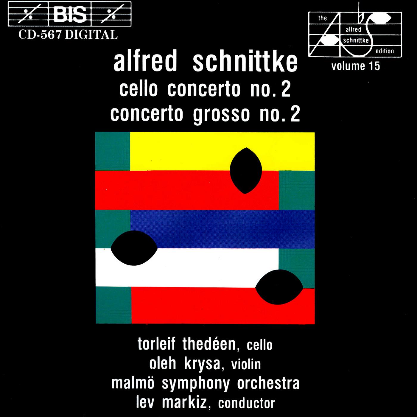 SCHNITTKE: Cello Concerto No. 2 / Concerto Grosso No. 2