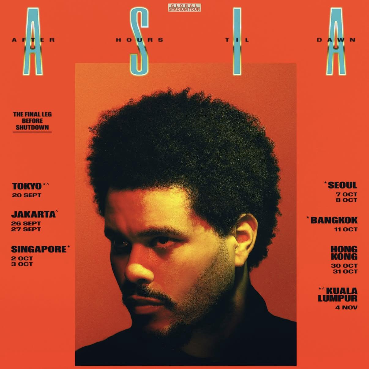 The Weeknd 盆栽2026巡演歌单 | 在线播放 | 网易云音乐
