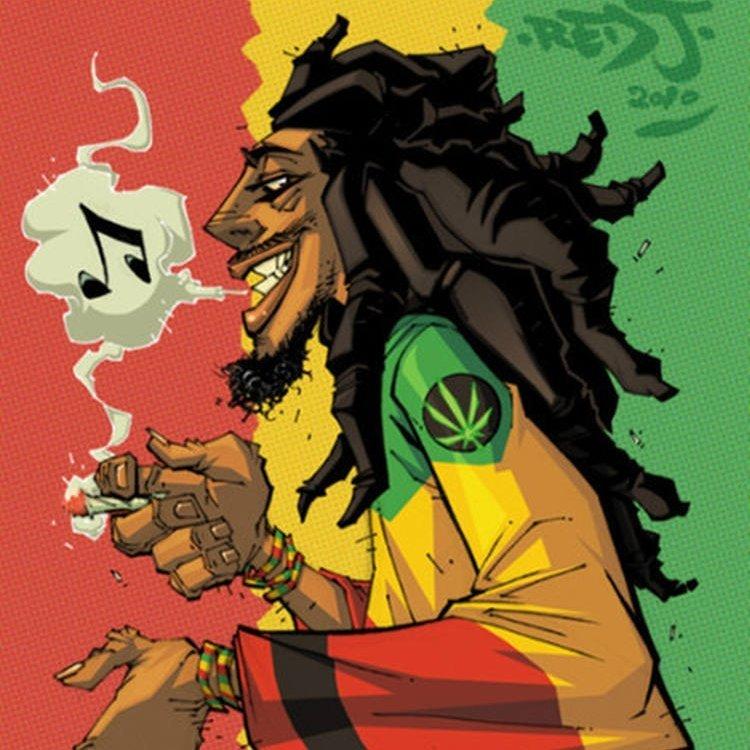牙买加 红黄绿 雷鬼 REGGAE RASTA MARLEY