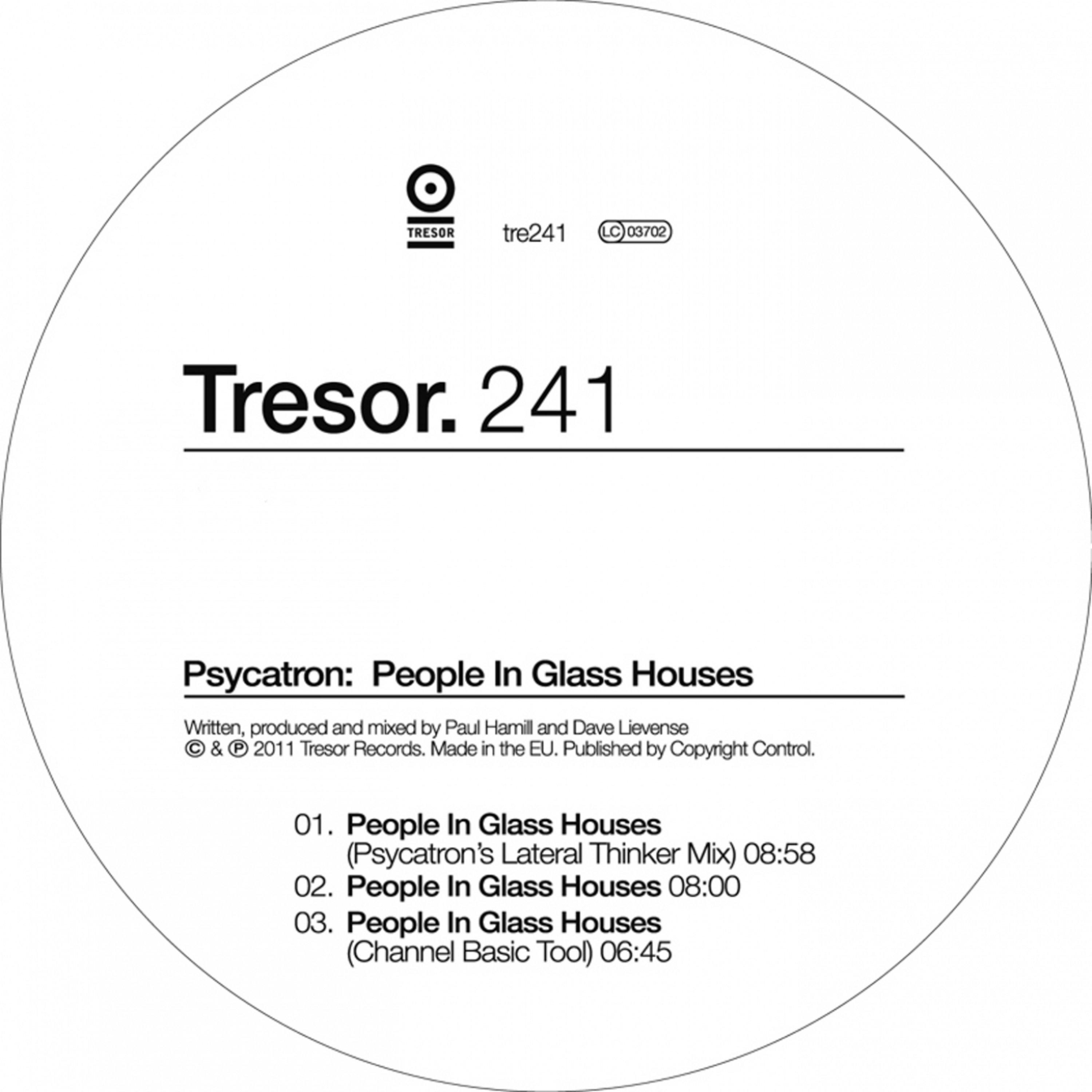 People in Glass Houses
