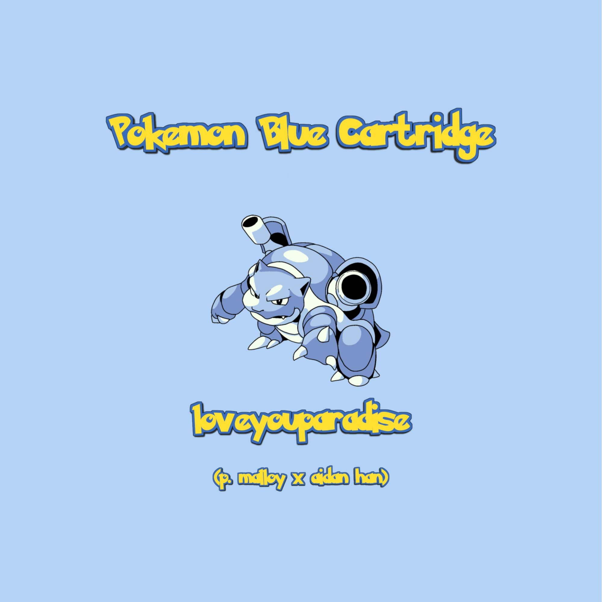Pokemon Blue Cartridge