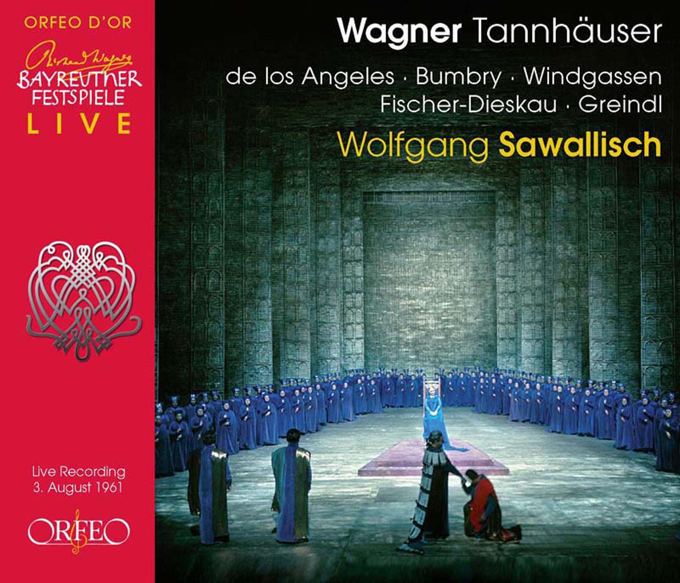 WAGNER, R.: Tannhäuser [Opera] (V. de los Angeles, Bumbry, Windgassen, Fischer-Dieskau, Greindl, Bay专辑