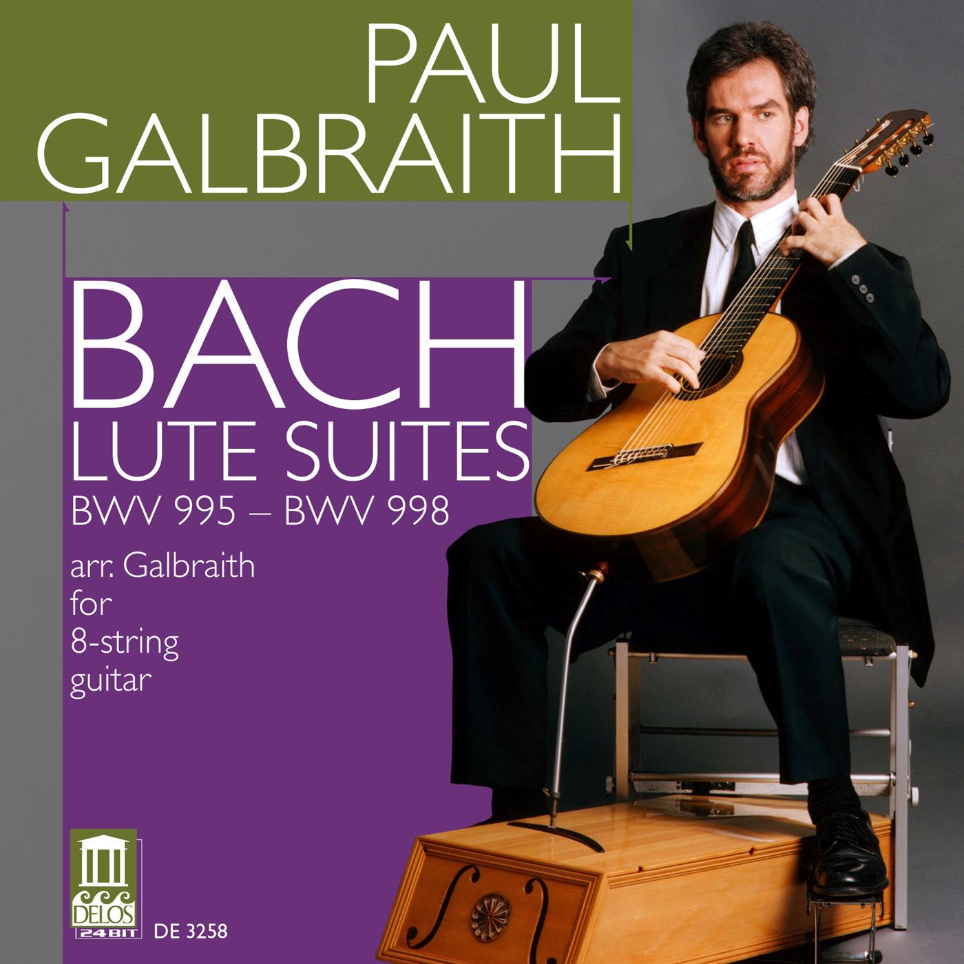 BACH, J.S.: Lute Music (arr. for guitar) (Galbraith)