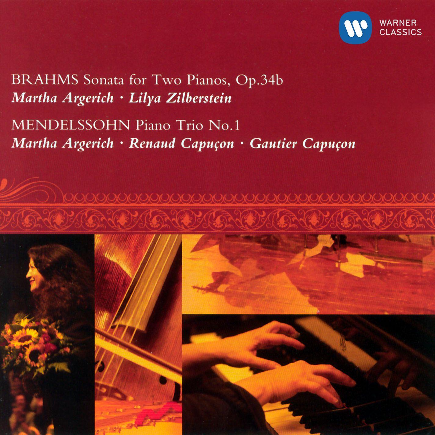 Sonata for 2 Pianos in F Minor, Op. 34b:I. Allegro non troppo (Live)