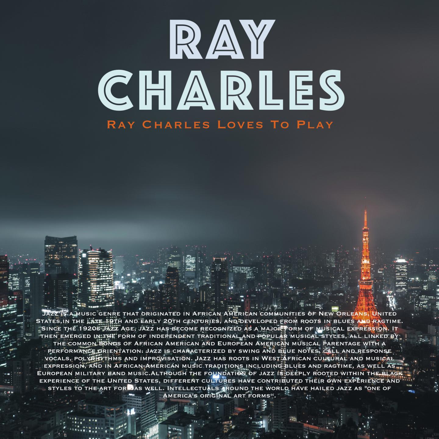 Ray Charles Love To Play专辑