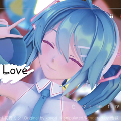 【初音ミク】LAP TAP LOVE