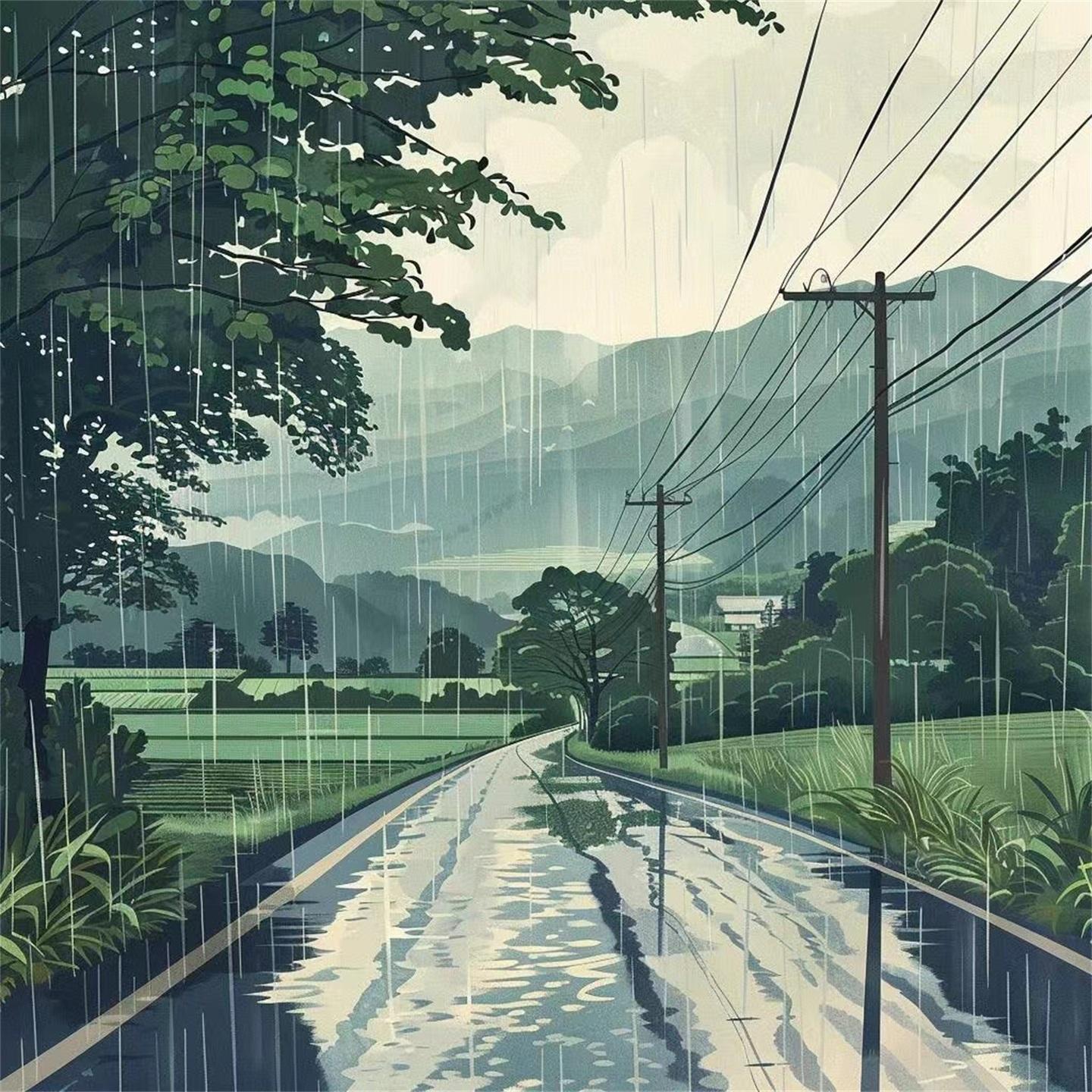 催眠下雨声深度睡眠音乐