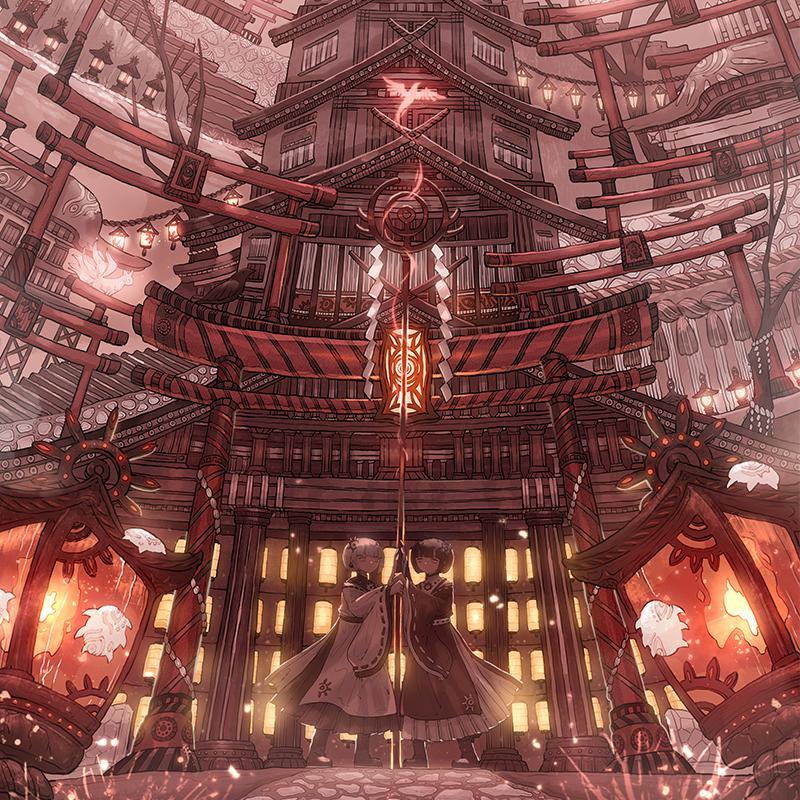 神社女巫