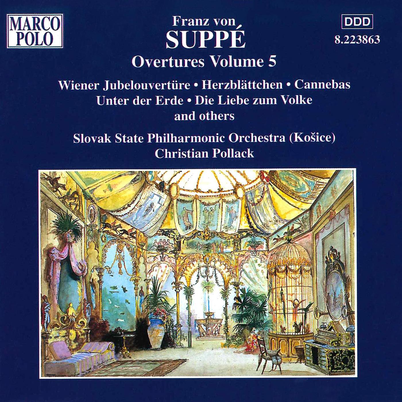 SUPPE: Overtures, Vol.  5