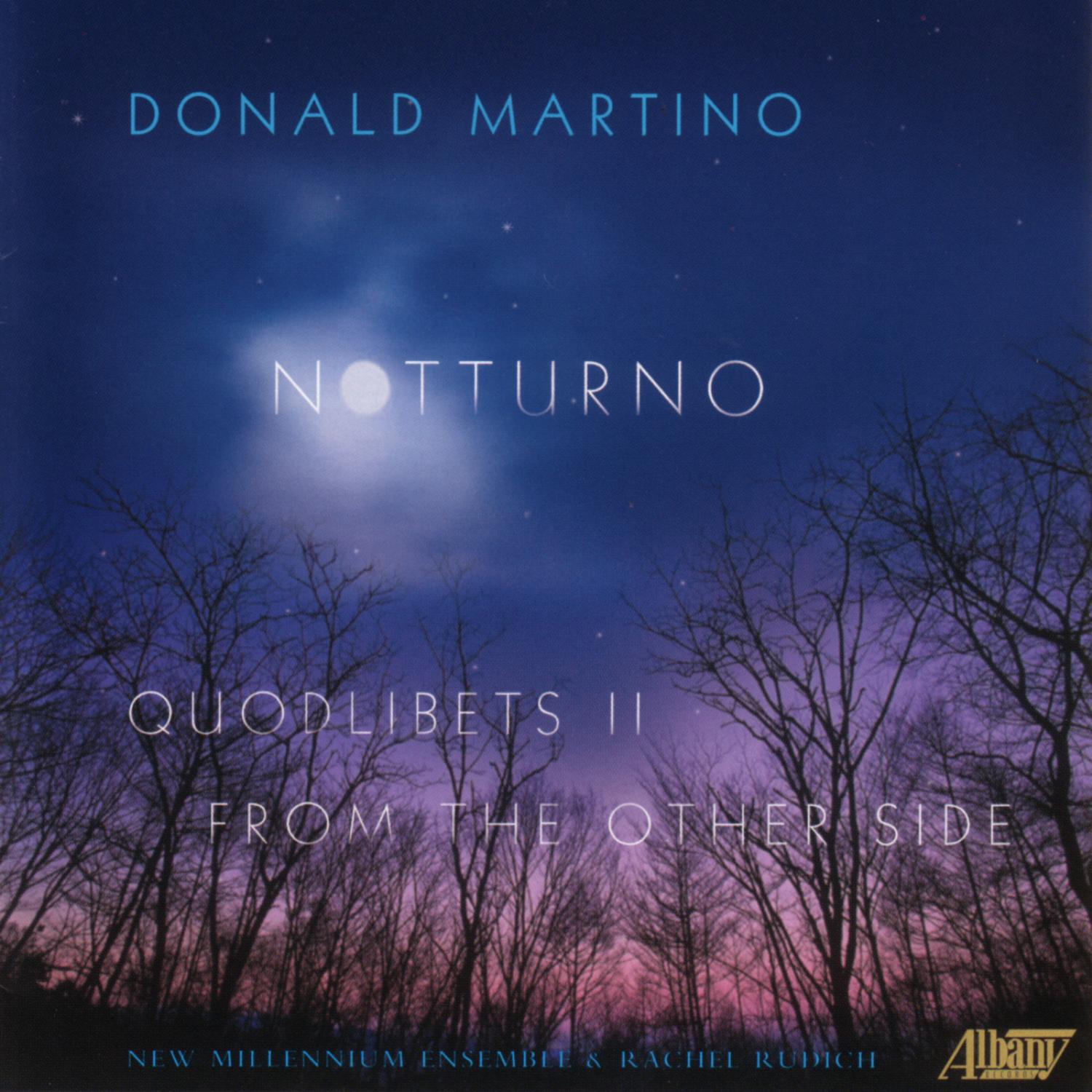 Donald Martino - Quodlibets II: Cadenza, Canzone, E Coda