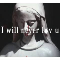 ~I will never love you again~