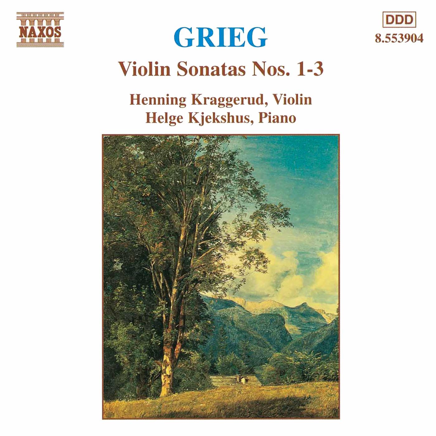GRIEG: Violin Sonatas Nos. 1-3