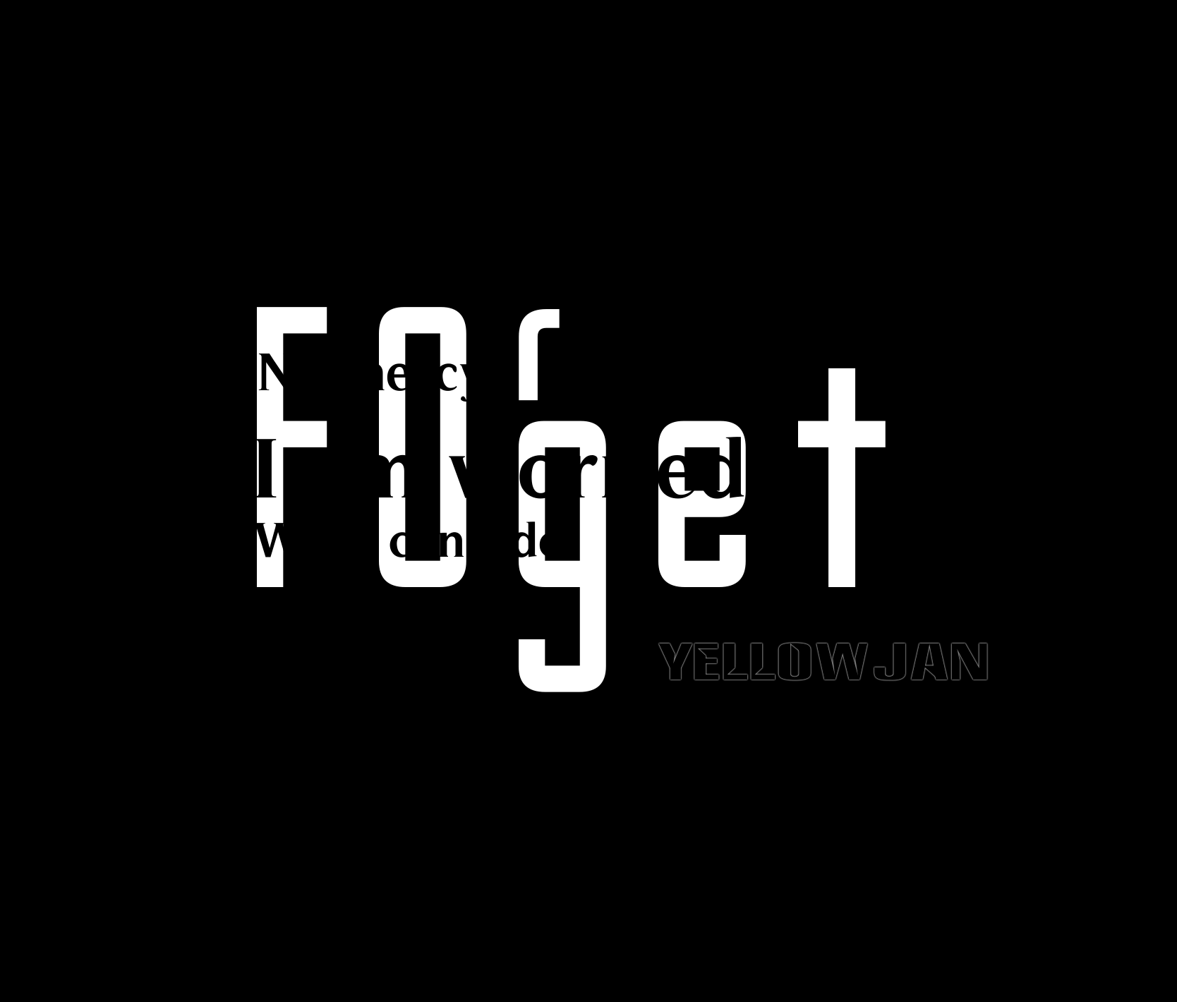 FOrget专辑