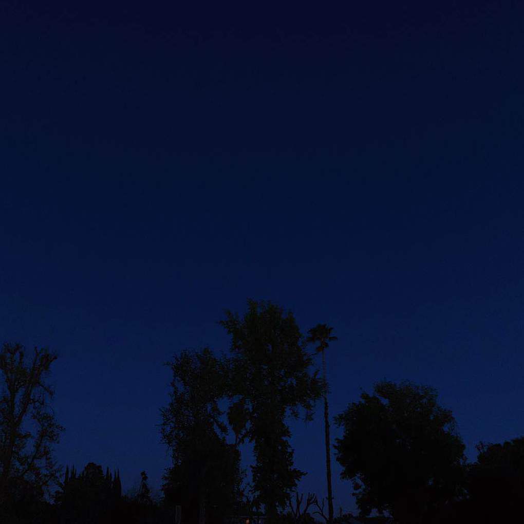 at night