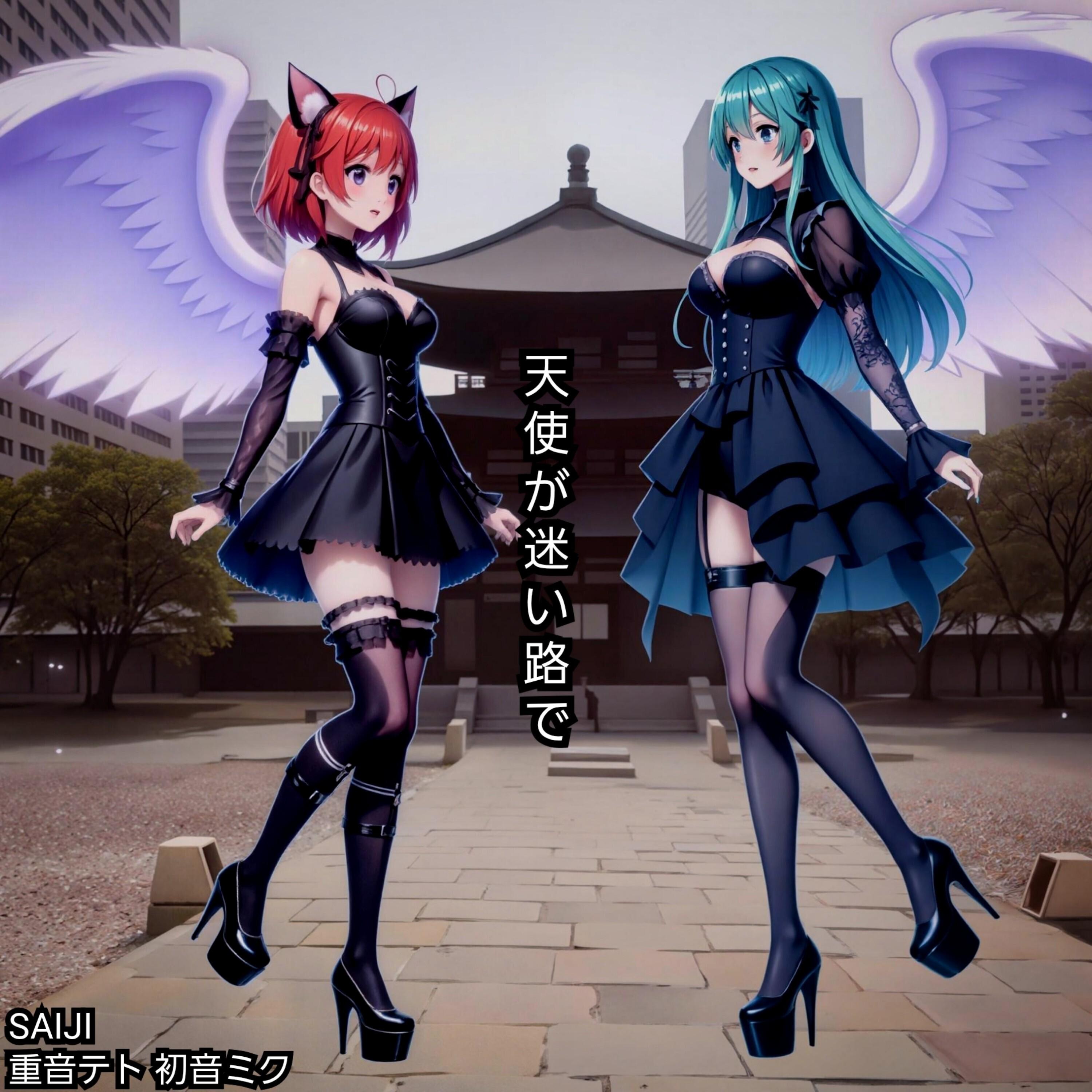 天使が迷い路で