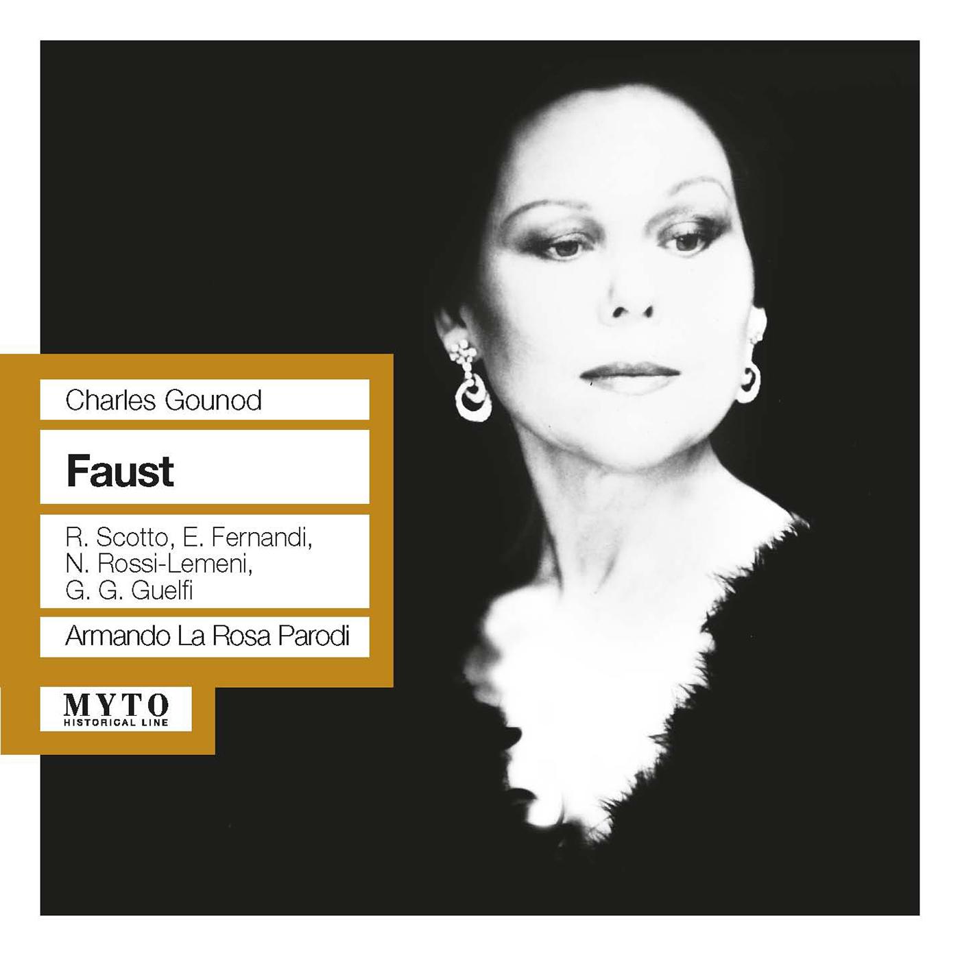 GOUNOD, C.-F.: Faust [Opera] (Scotto, Fernandi, Rossi-Lemeni, Guelfi, RAI Chorus and Symphony, Turin, Parodi) (1959)