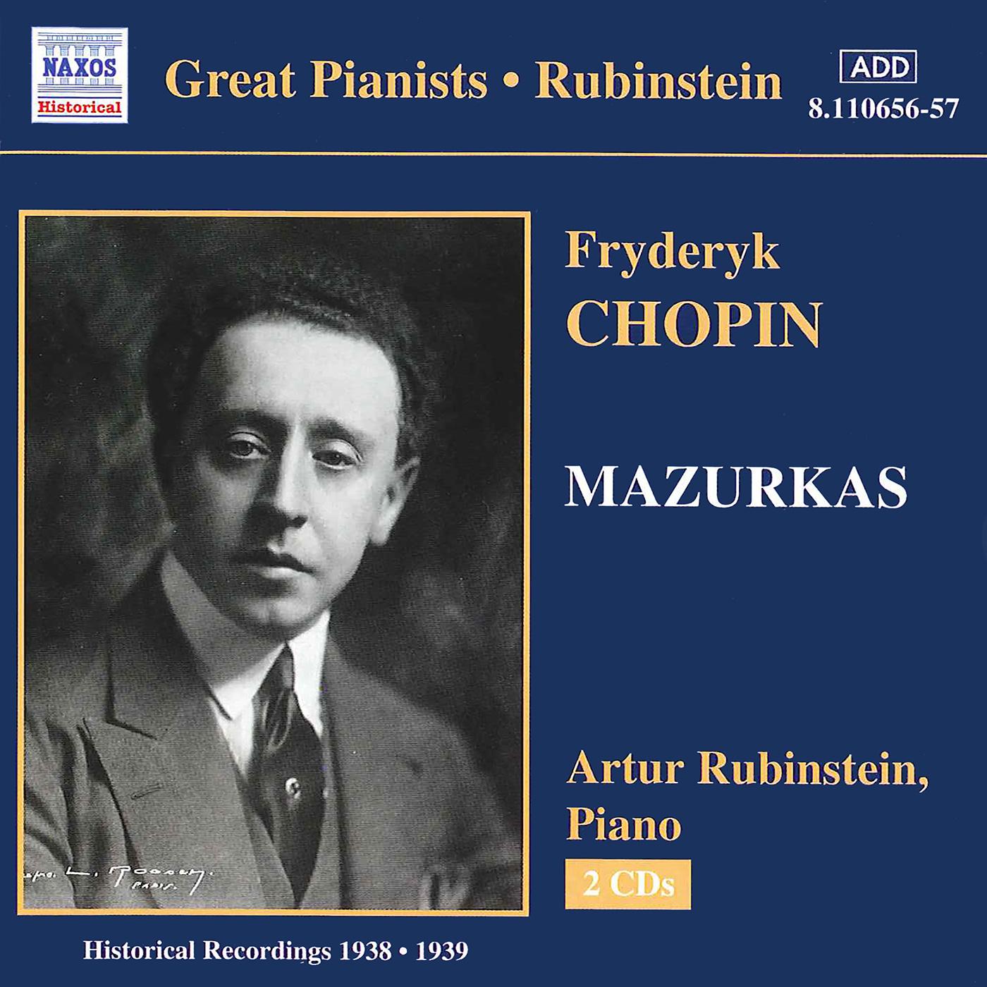 CHOPIN: Mazurkas (Rubinstein) (1938-1939)专辑