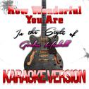 How Wonderful You Are (In the Style of Gordon Haskell) [Karaoke Version] - Single专辑