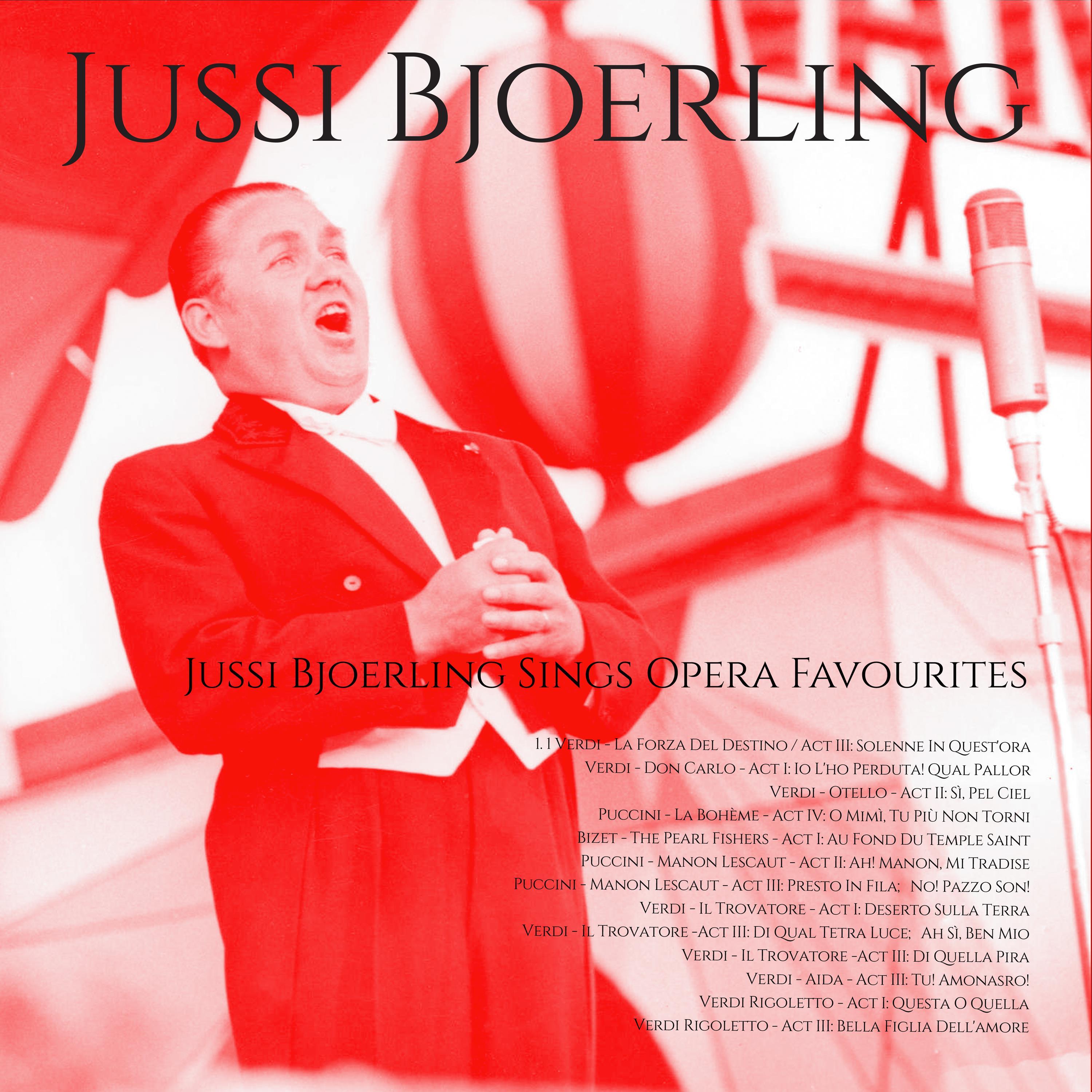 Jussi Bjoerling Sings Opera Favourites