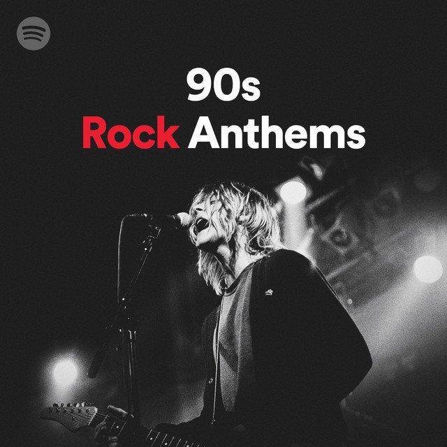 Spotify官方歌单:90s Rock Anthems