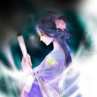 『民谣』七言秋雨似情长，宫影空明人不往
