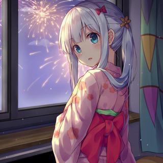 夏日花火祭|仲夏夜，风物诗，烟花火