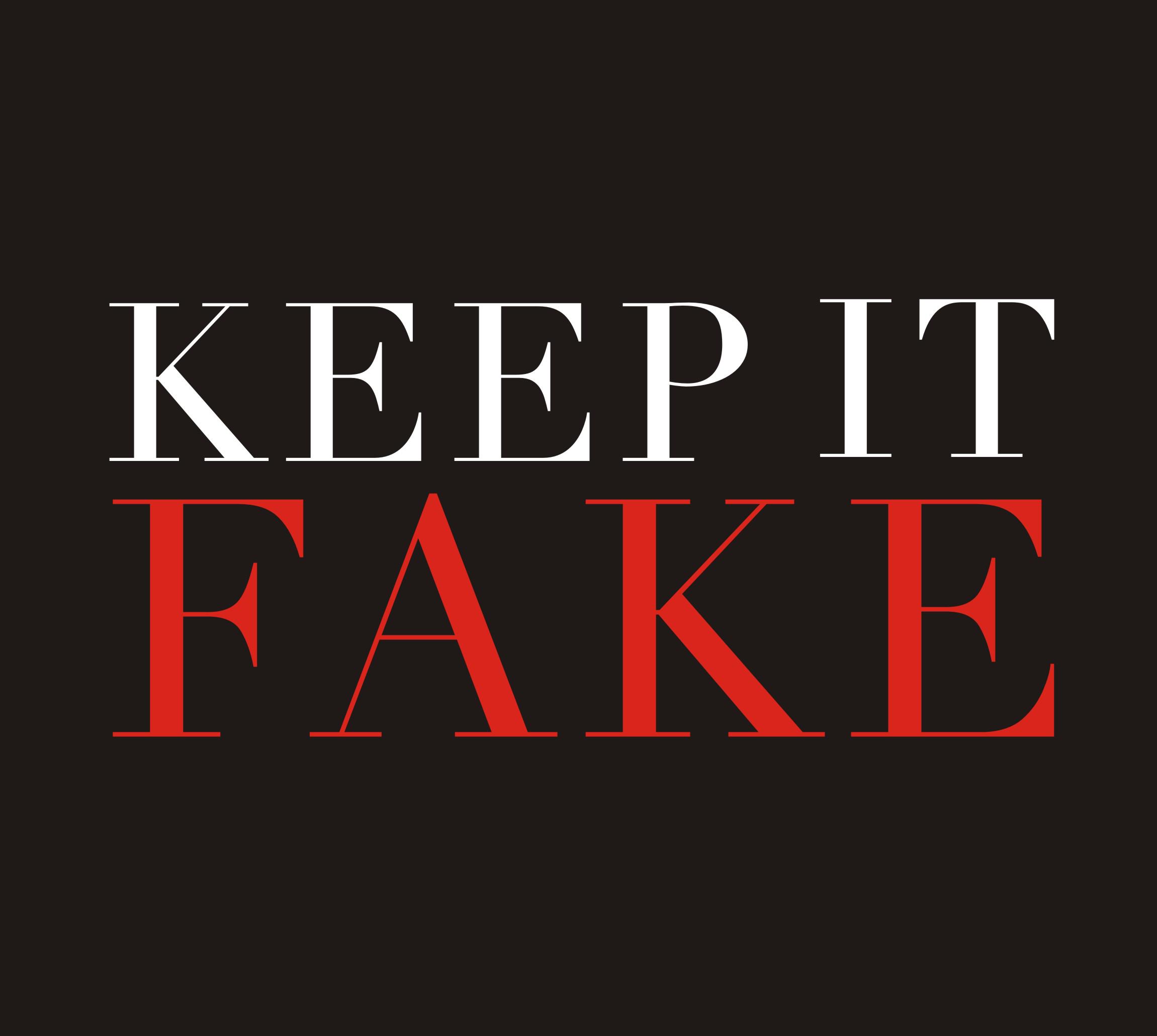 KEEP IT FAKE专辑