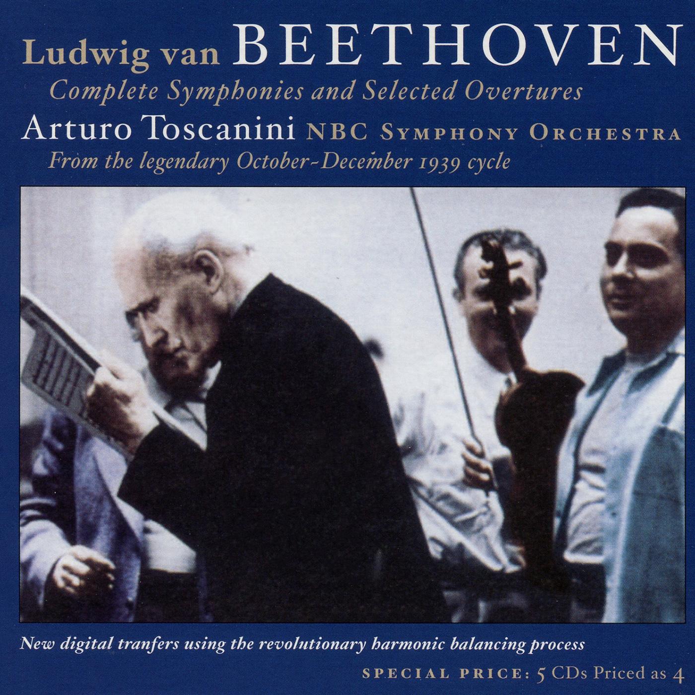 BEETHOVEN, L. van: Symphonies (Complete) / Overtures (Toscanini) (1939)