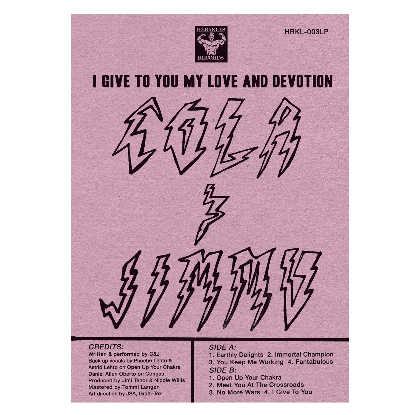 I Give to You My Love and Devotion