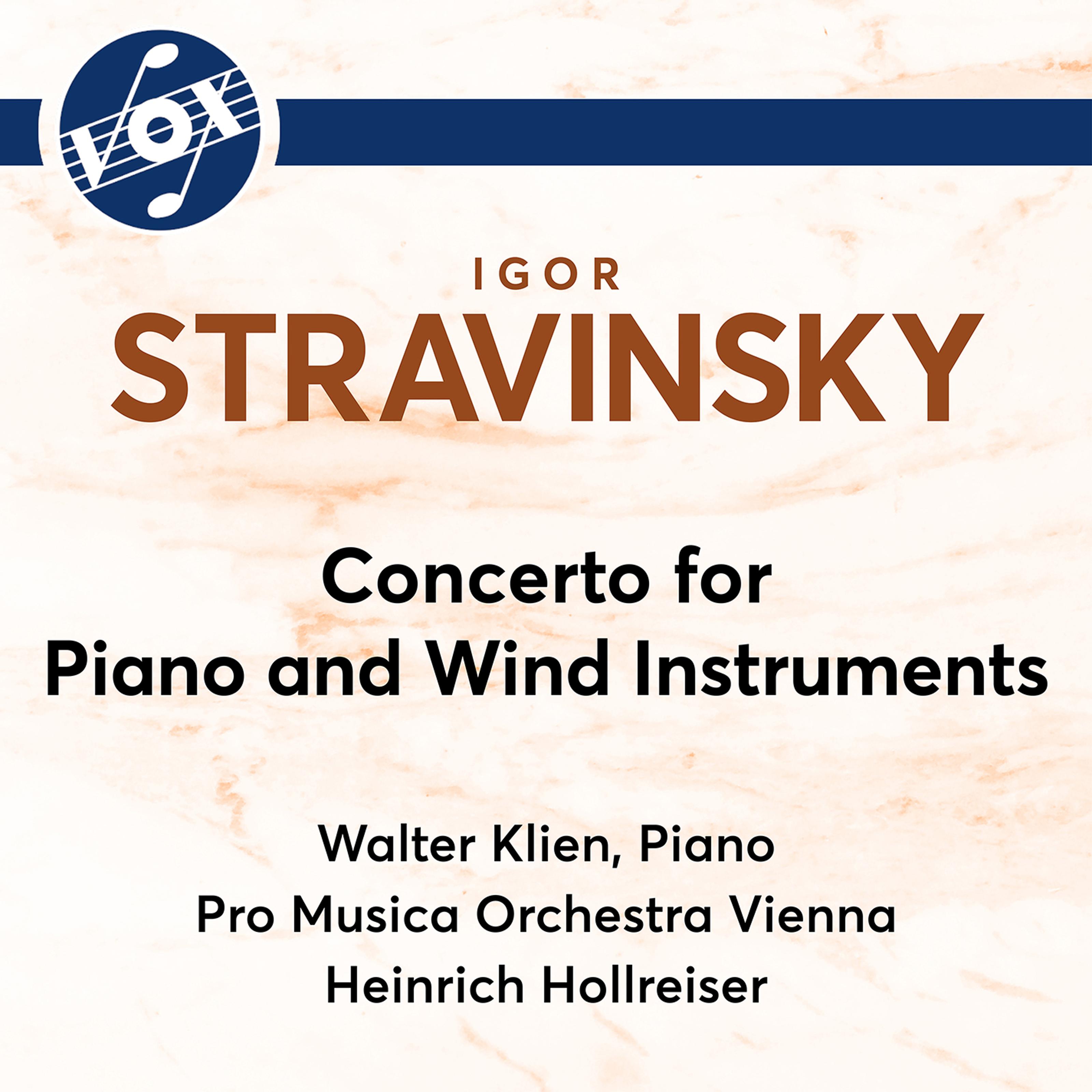 Stravinsky: Concerto for Piano & Wind Instruments