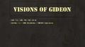 Visions of Gideon (Cover Sufjan Stevens)专辑