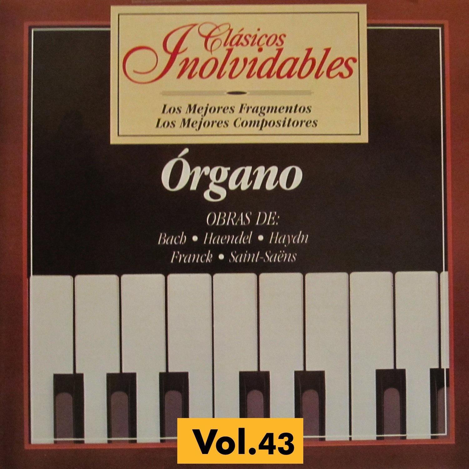 Clásicos Inolvidables Vol. 43, Órgano专辑