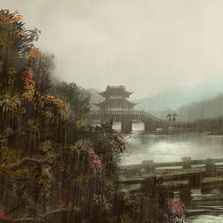 随歌入画｜山水如墨染，宛若丹青未干＇古风