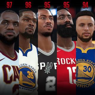 《NBA2K18》官方BGM背景音乐歌曲单