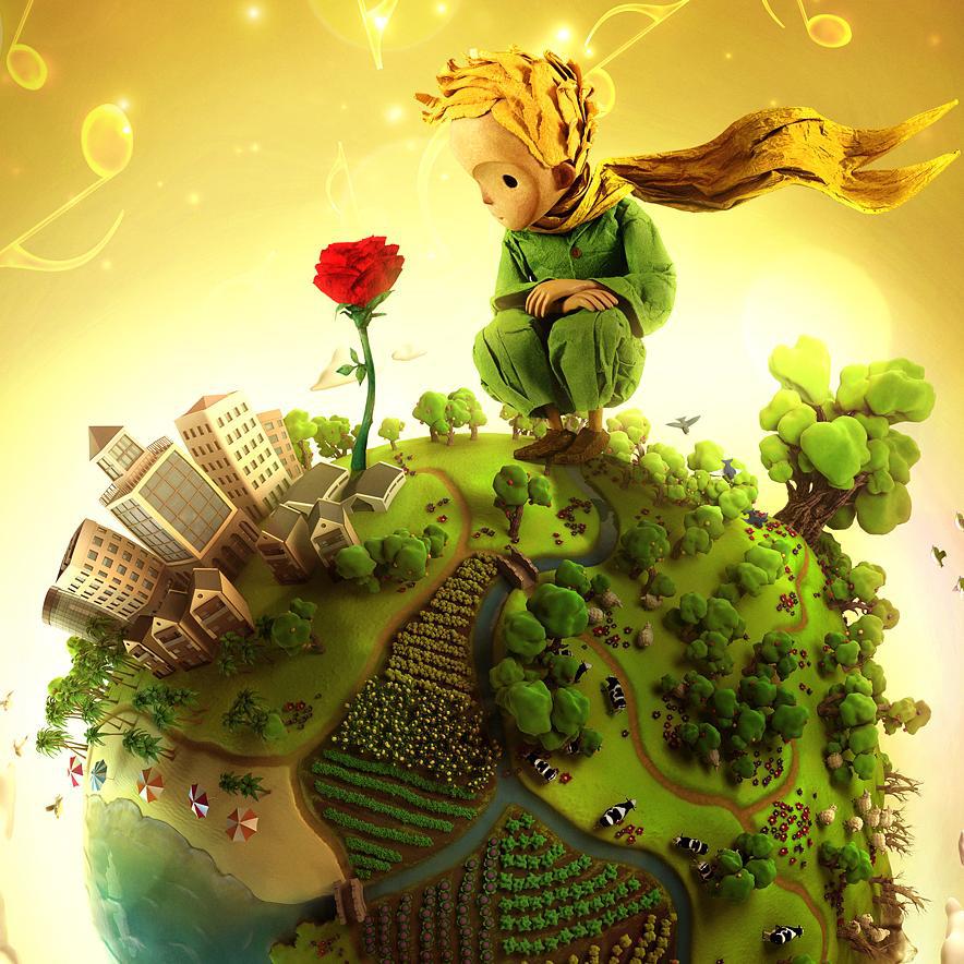 The little prince. Маленький Принс 2015. Маленький принц мультик. Дом маленький принц. Маленький принц садовник.