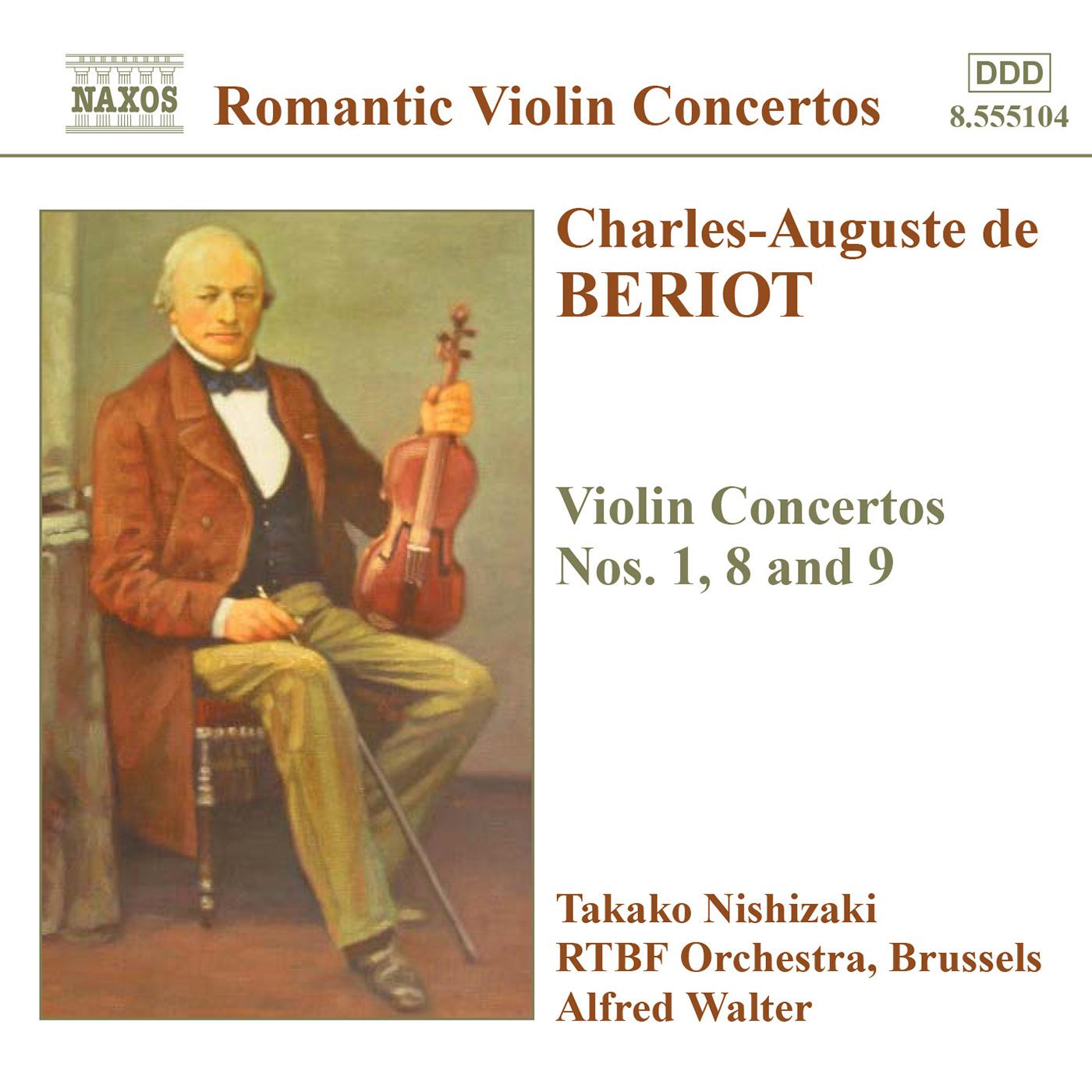 BERIOT, C.A. de: Violin Concertos Nos. 1, 8 and 9专辑