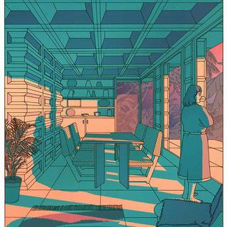 暮霭沉沉下，寻觅影子爱人的踪影