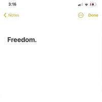 Freedom 高音质副歌伴奏 （原版立体声）