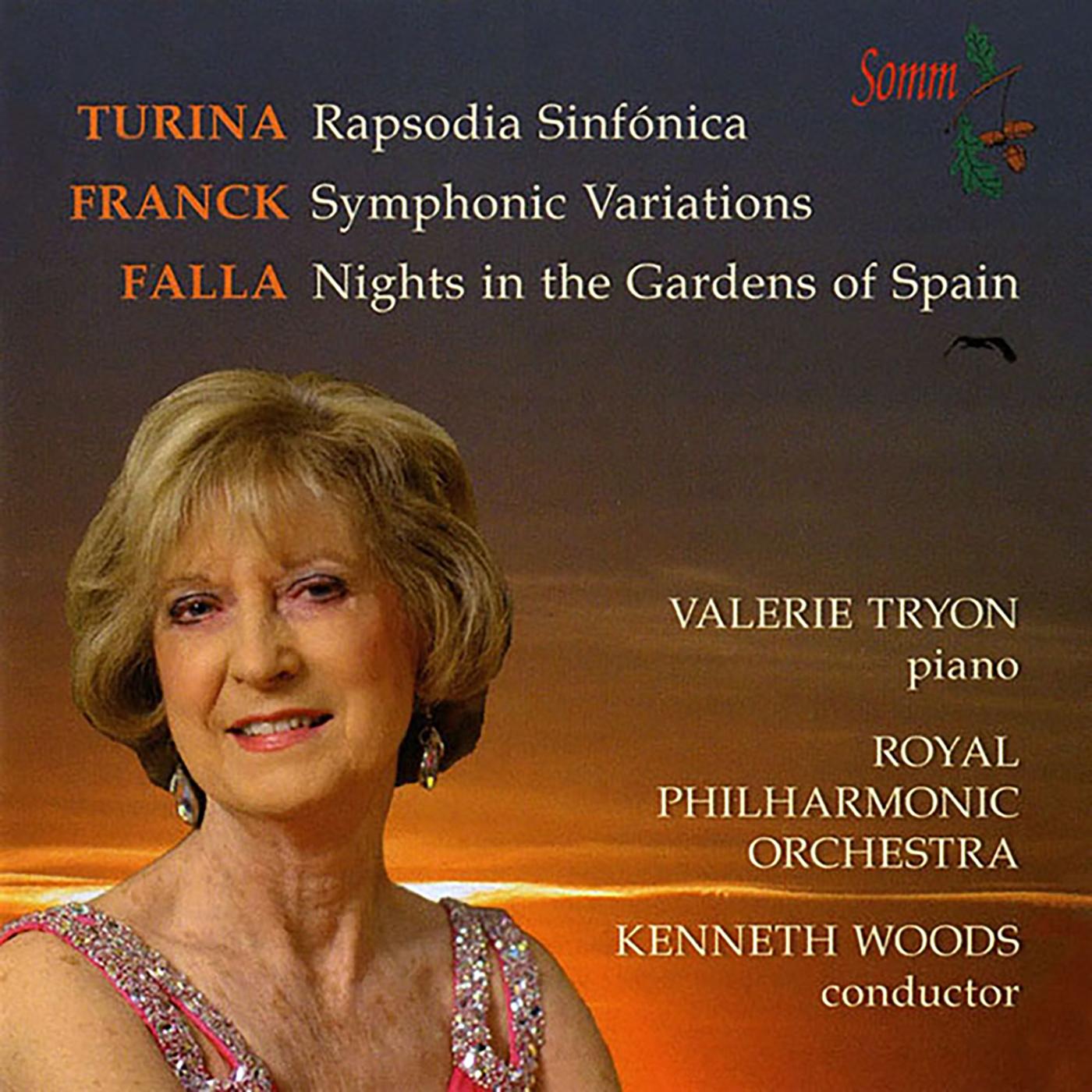 FALLA, M.: Nights in the Gardens of Spain / FRANCK, C.: Symphonic Variations / TURINA, J.: Rapsodia Sinfonica (Tryon, Royal Philharmonic, K. Woods)