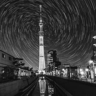 星空绮丽，东京日和
