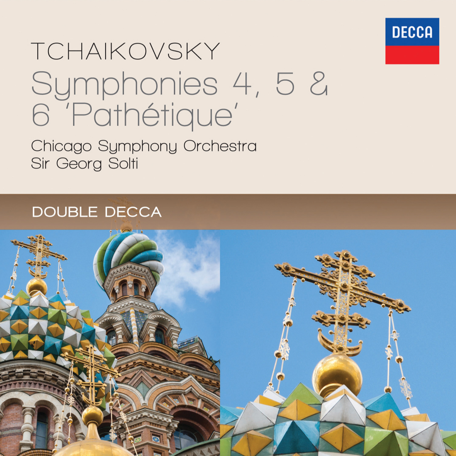 Tchaikovsky: Symphonies 4, 5 & 6 "Pathétique"
