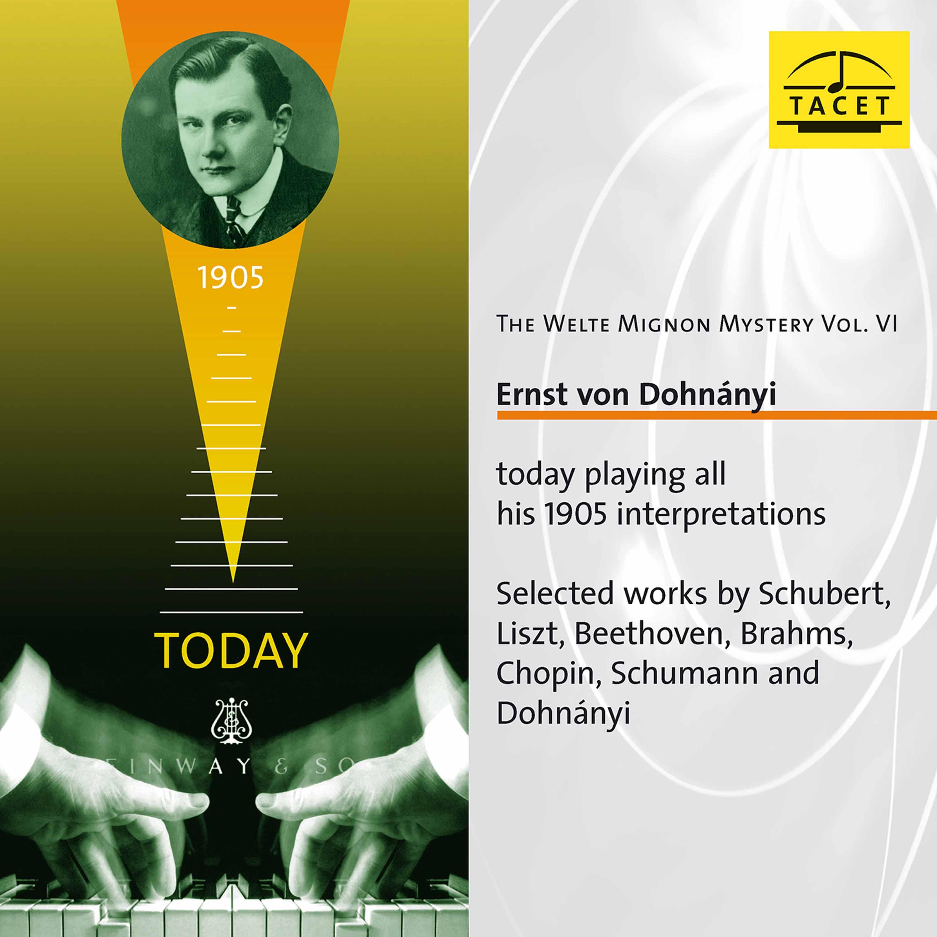 The Welte Mignon Mystery, Vol. 6: Ernst von Dohnányi