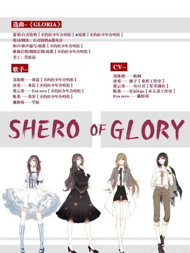 茶罗 - 【全职高手】Shero of Glory（剧情版）（Cover GLORIA）