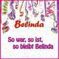 So war, so ist, so bleibt Belinda