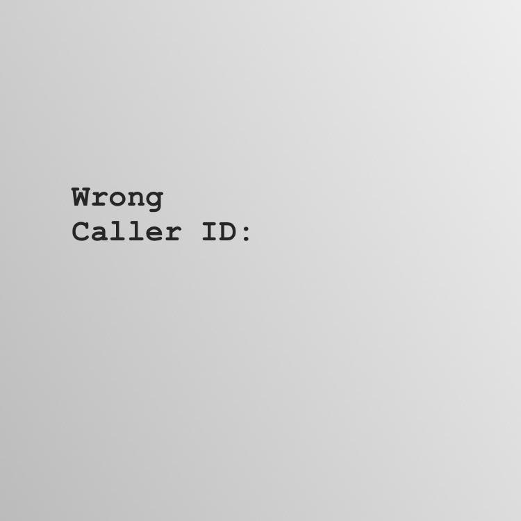 Wrong Caller ID专辑