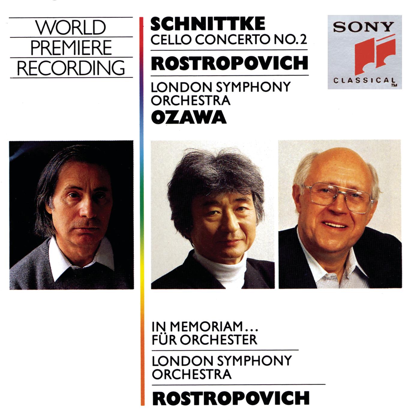 Schnittke: Cello Concerto No. 2 & In memoriam