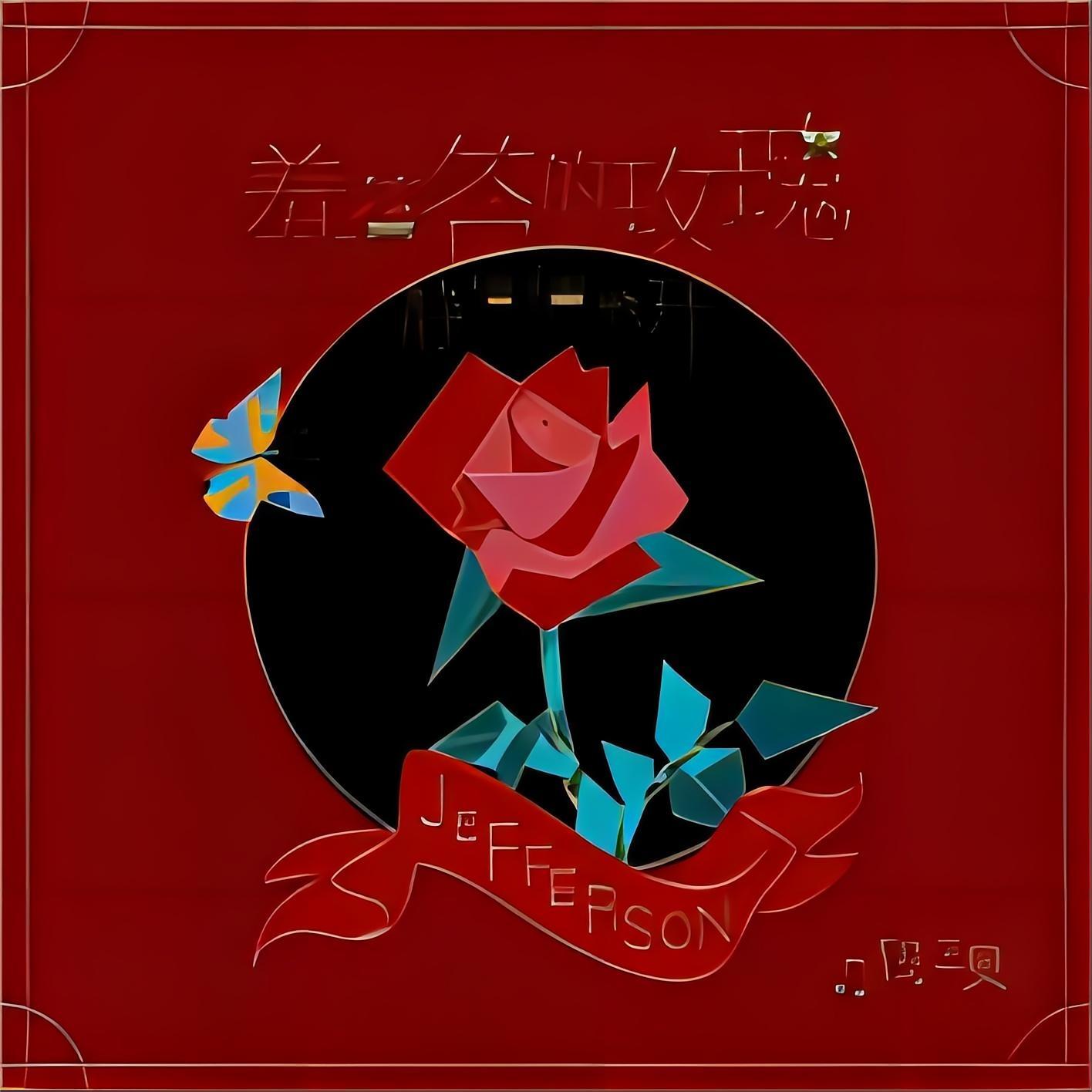 羞答答的玫瑰静悄悄地开